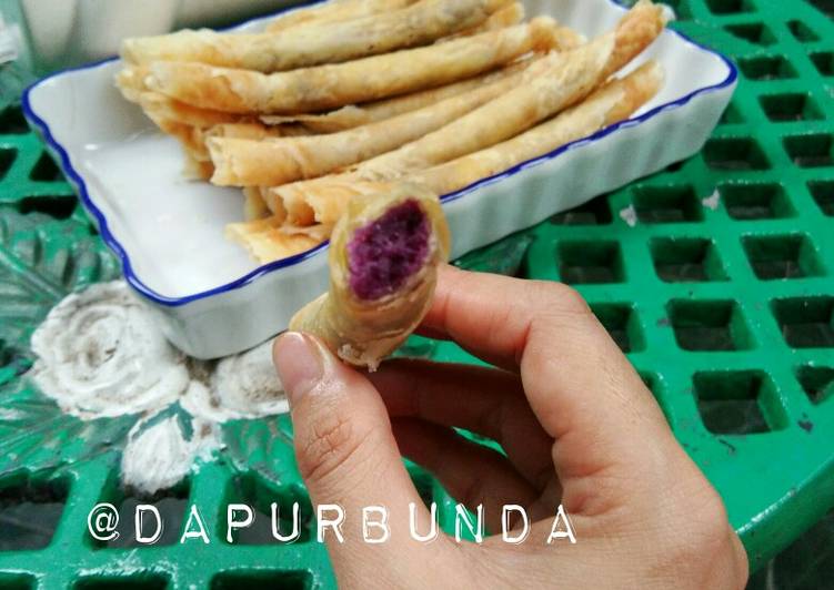 Cara Membuat Ubi Ungu Crispy Yang Renyah